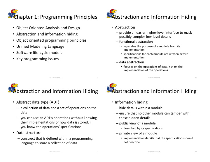 chapter 1 programming principles abstraction and