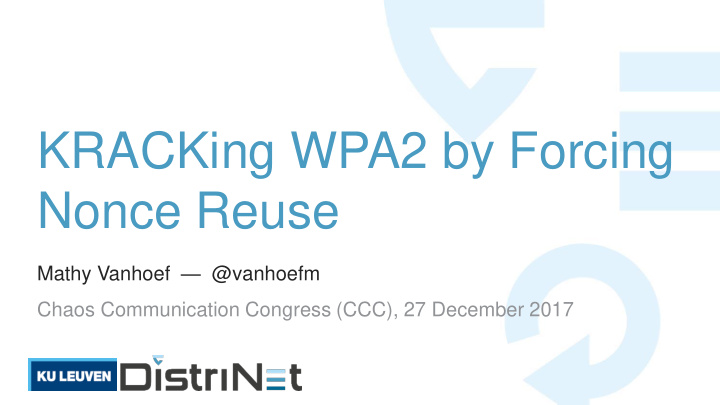 kracking wpa2 by forcing