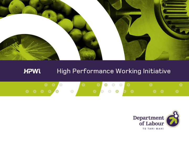 what is the hpw initiative