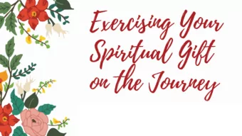 1. Spiritual Gift = Talent.  2. We are born with some sort  of personal talents/ natural