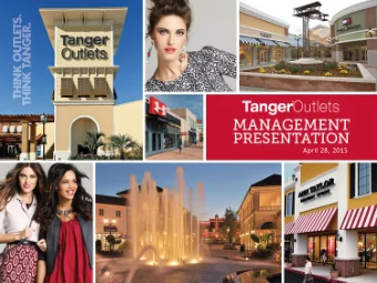 April 28, 2015  1  DISCLAIMER This presentation includes time-sensitive information that may be