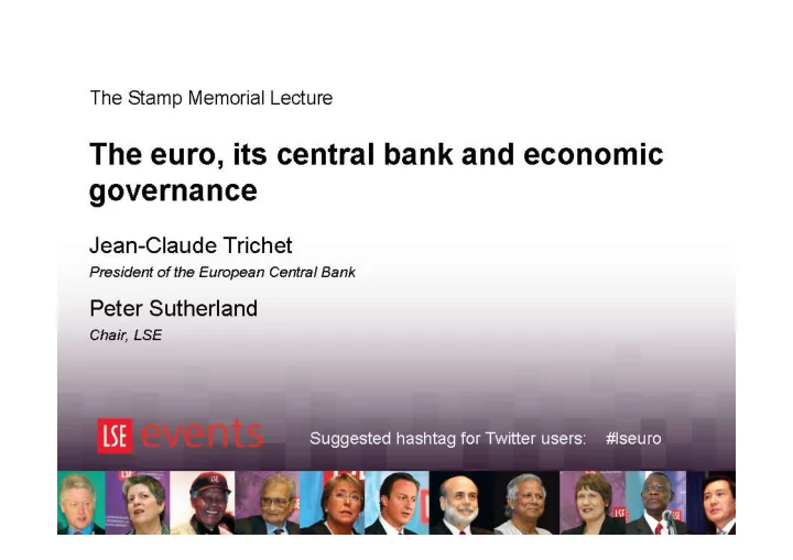 the euro its central bank and economic governance