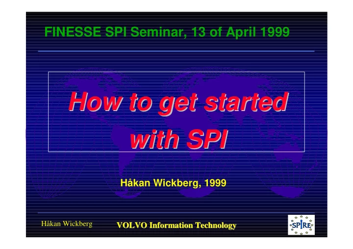 how to get started how to get started with spi with spi
