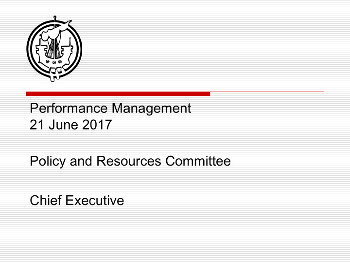 policy and resources committee