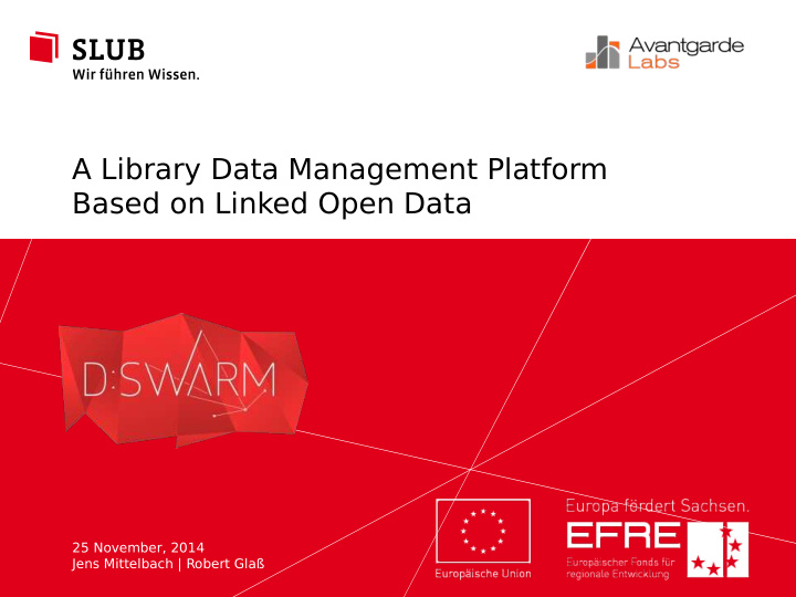 a library data management platform based on linked open