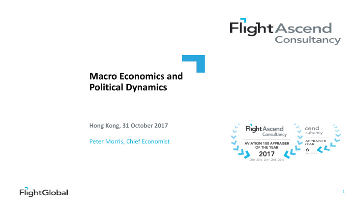 macro economics and political dynamics