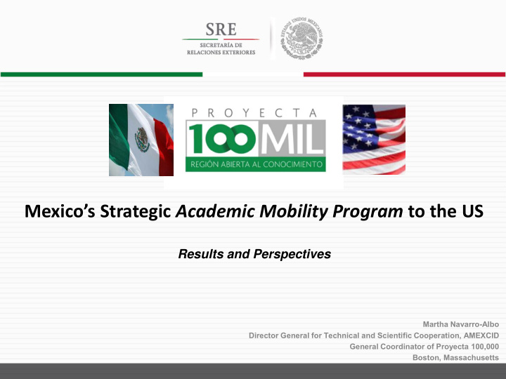 mexico s strategic academic mobility program to the us