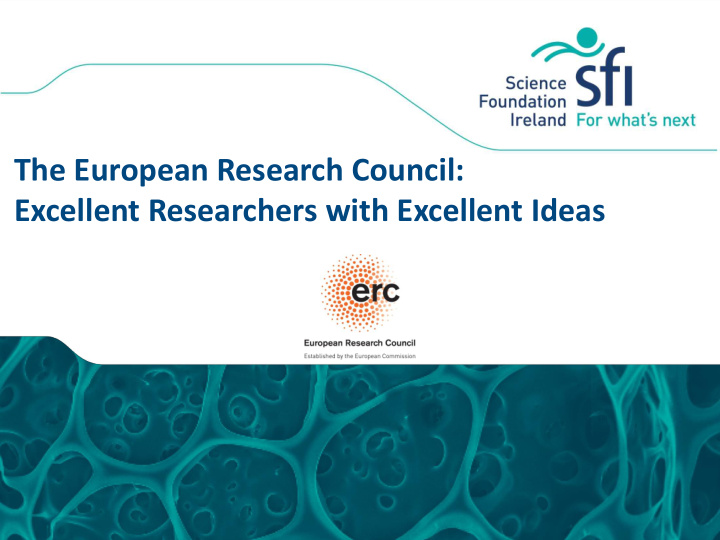 the european research council