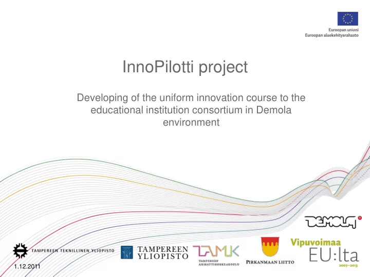 innopilotti project