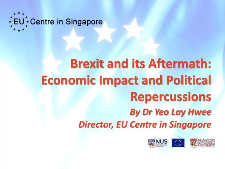 economic impact and political