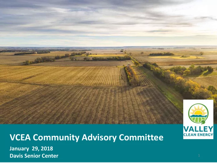 vcea community advisory committee