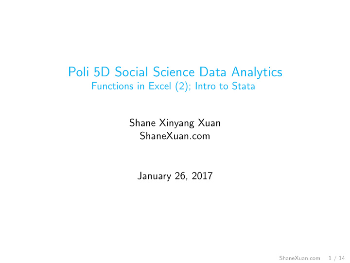 poli 5d social science data analytics