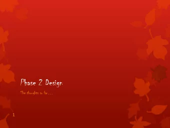 Phase 2 Design The thoughts so far  1  What Is Phase 2?  ~500kg LXe vessel for testing LZ