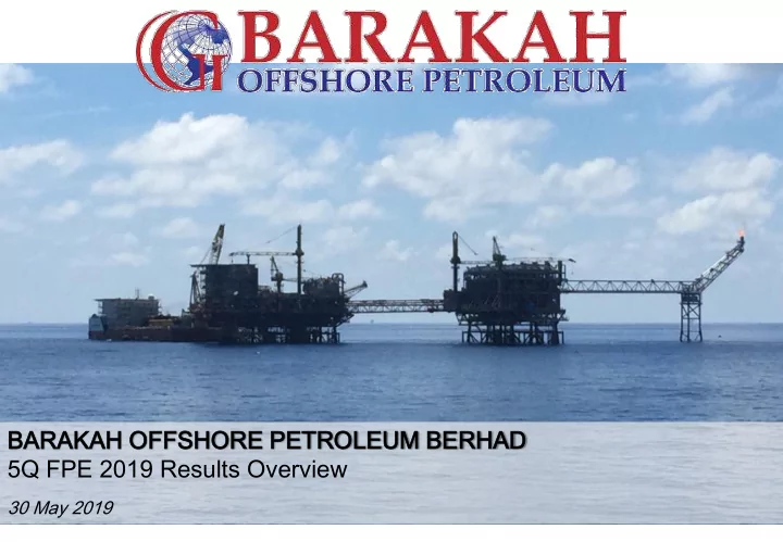 5q fpe 2019 results overview