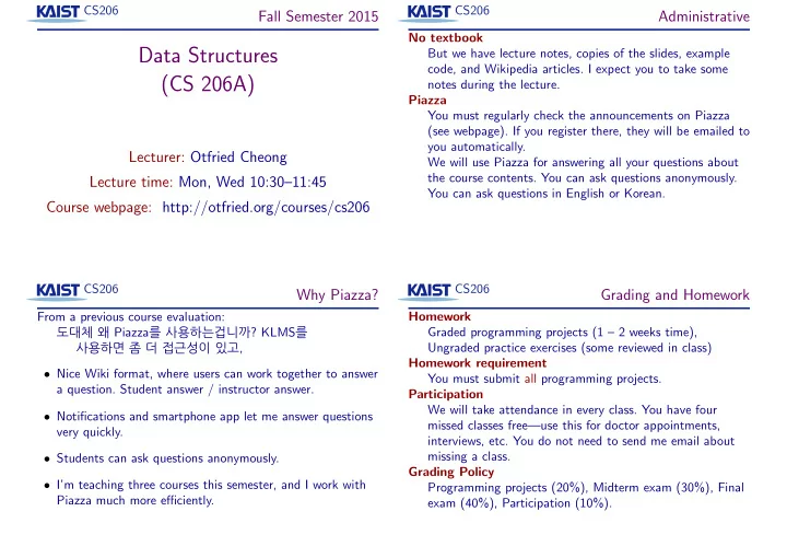 data structures