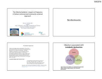 No disclosures  Naomi E. Stotland, MD  Professor  Dept. of Obstetrics, Gynecology, and Reproductive