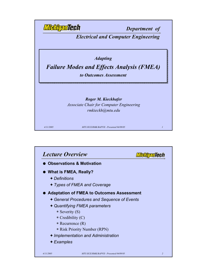 failure modes and effects analysis fmea failure modes and