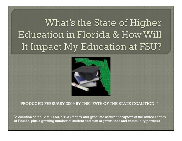 fsu s 2008 2009 budget has already been reduced by 6 the