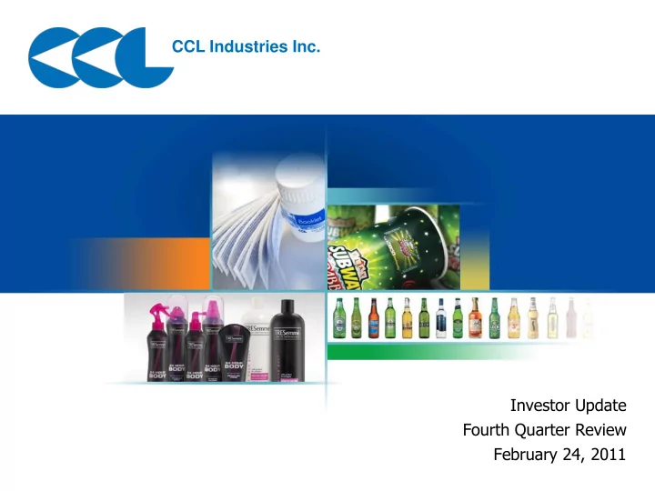 ccl industries inc