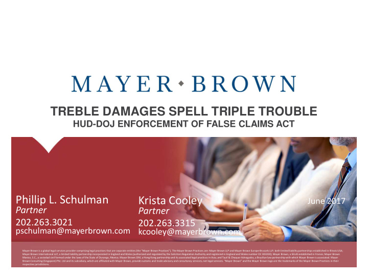 treble damages spell triple trouble