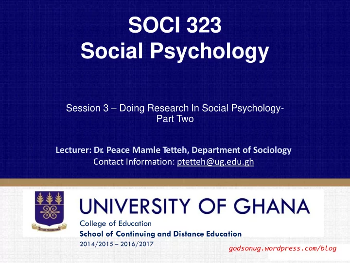 soci 323