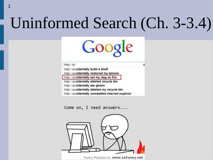 uninformed search ch 3 3 4