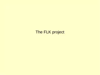 The FLK project  My first idea was to write a L4 kernel using the  EIFFEL langage.  But ...  2 Feb