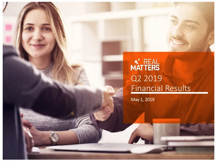 q2 2019 financial results