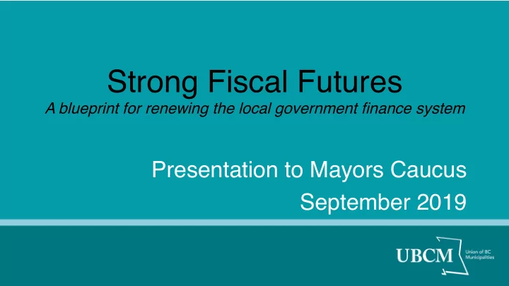 strong fiscal futures
