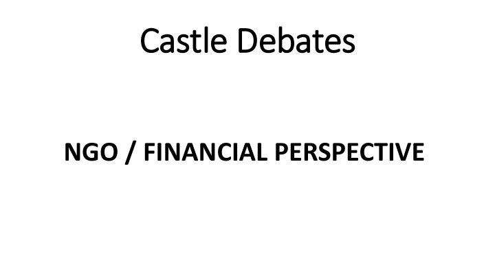 castle debates