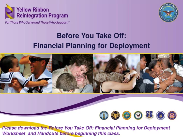 before you take off