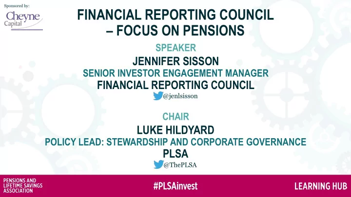 financial reporting council