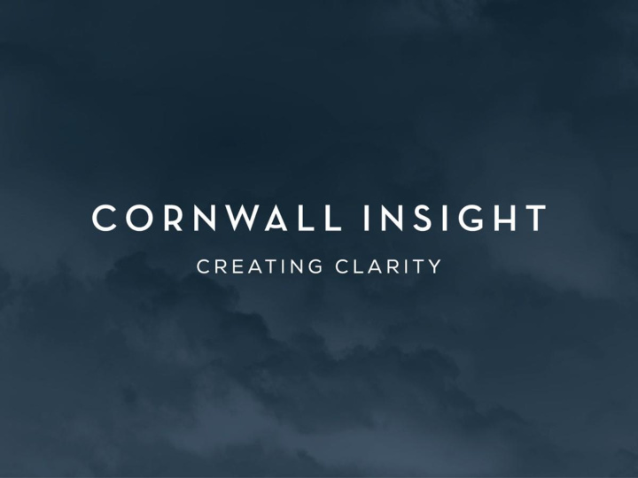 cornwall insight com