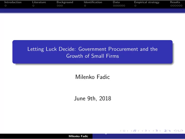 milenko fadic june 9th 2018