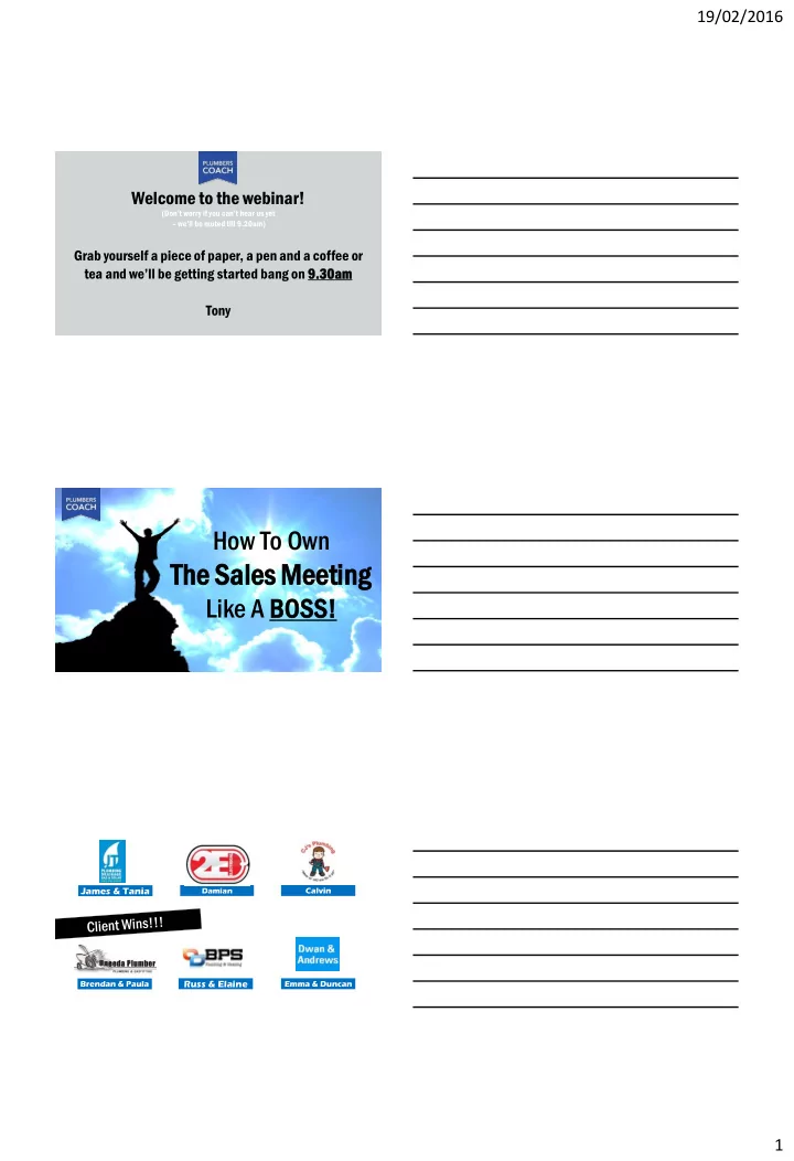 the sales es meeti ting ng