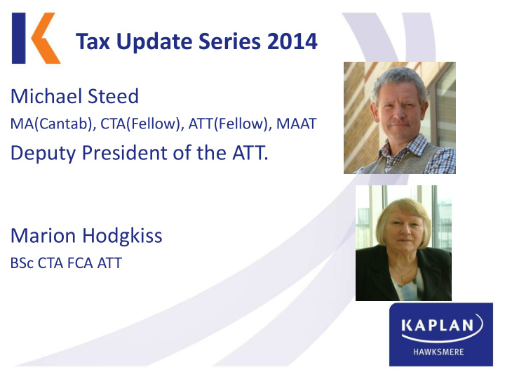 tax update series 2014