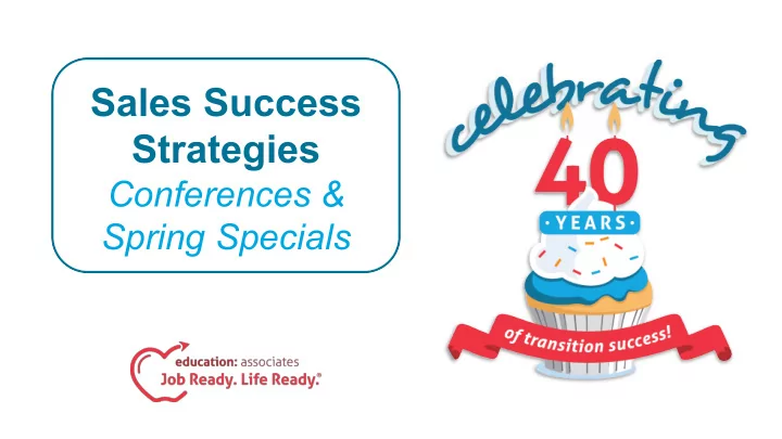 sales success strategies