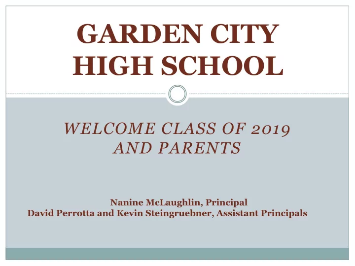garden city
