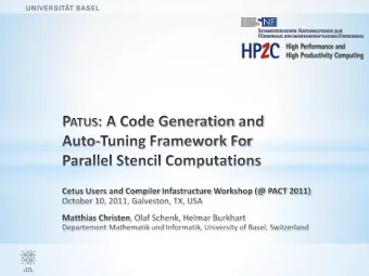Image courtesy: Southern California Earthquake Center  Matthias Christen, Cetus Users and Compiler