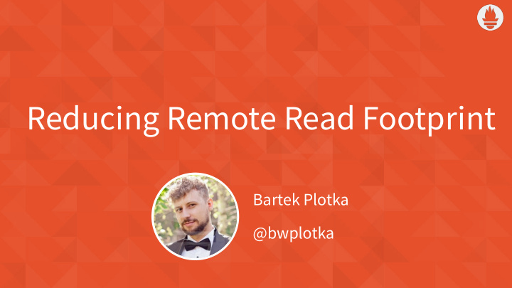 reducing remote read footprint