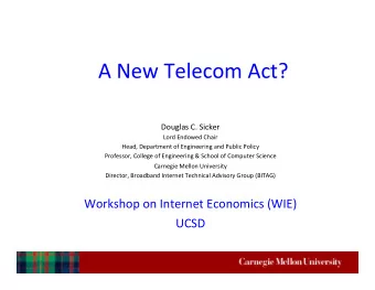 Overview   Agenda    Why  are  we  talking  about  a  rewrite?