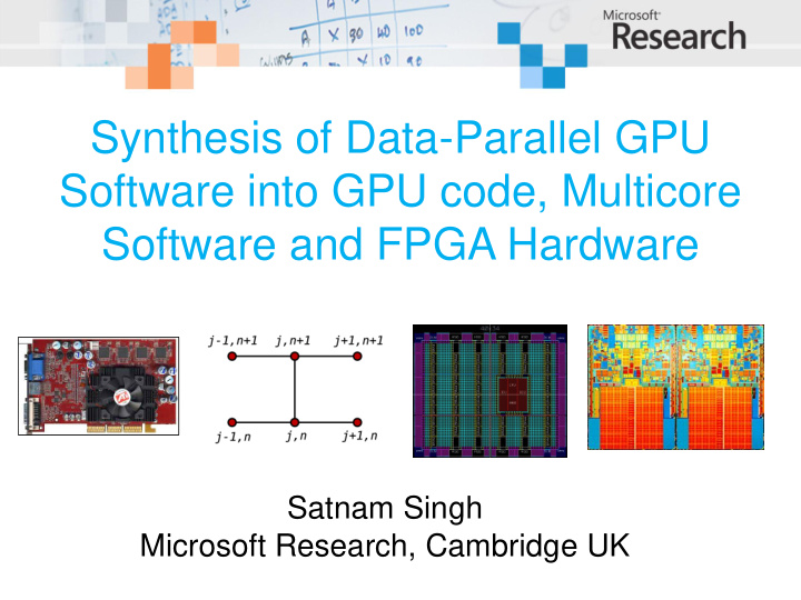 software into gpu code multicore