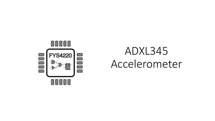 adxl345 accelerometer accelerometer