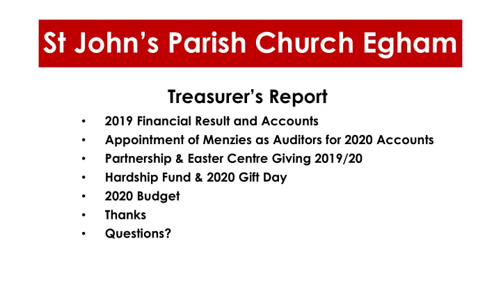 st john s parish church egham