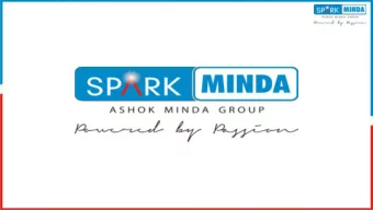 Table of Contents  1.  Overview : Spark Minda, Ashok Minda Group Company Presentation : Minda
