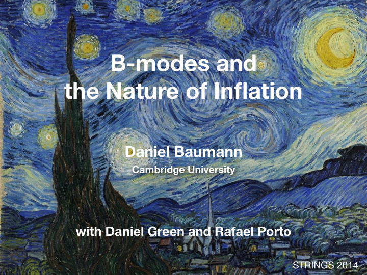 b modes and the nature of inflation
