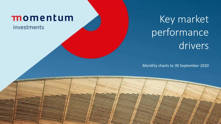 key market performance drivers
