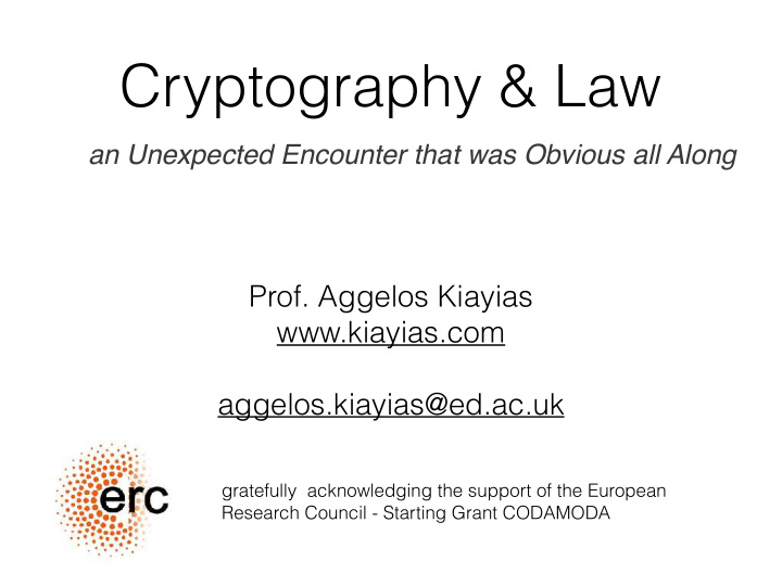 cryptography law