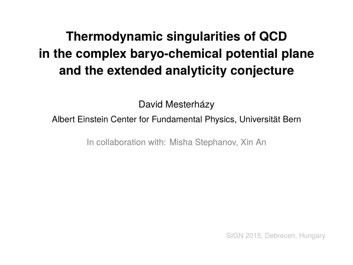 thermodynamic singularities of qcd in the complex baryo