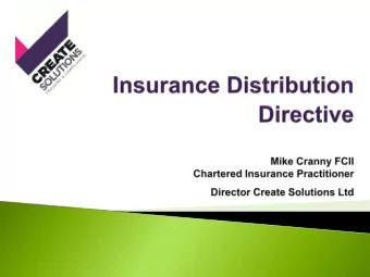impact on customers  Describe what firms should be doing in preparation  for  the changes